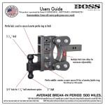GEN-Y BOSS 32K Torsion-Flex 9″ Drop Dual-Ball Trailer Hitch GEN-Y BOSS 32K Torsion-Flex 9 Inch Drop Adjustable Dual Ball Trailer Hitch