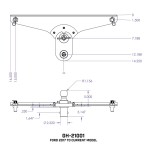 GEN‑Y Gooseneck Offset Ball‑Puck Hitch for Ford F250/F350/F450 GEN‑Y Gooseneck Hitch 5 Inch Offset Ball‑Puck Mount for Ford F250 F350 F450