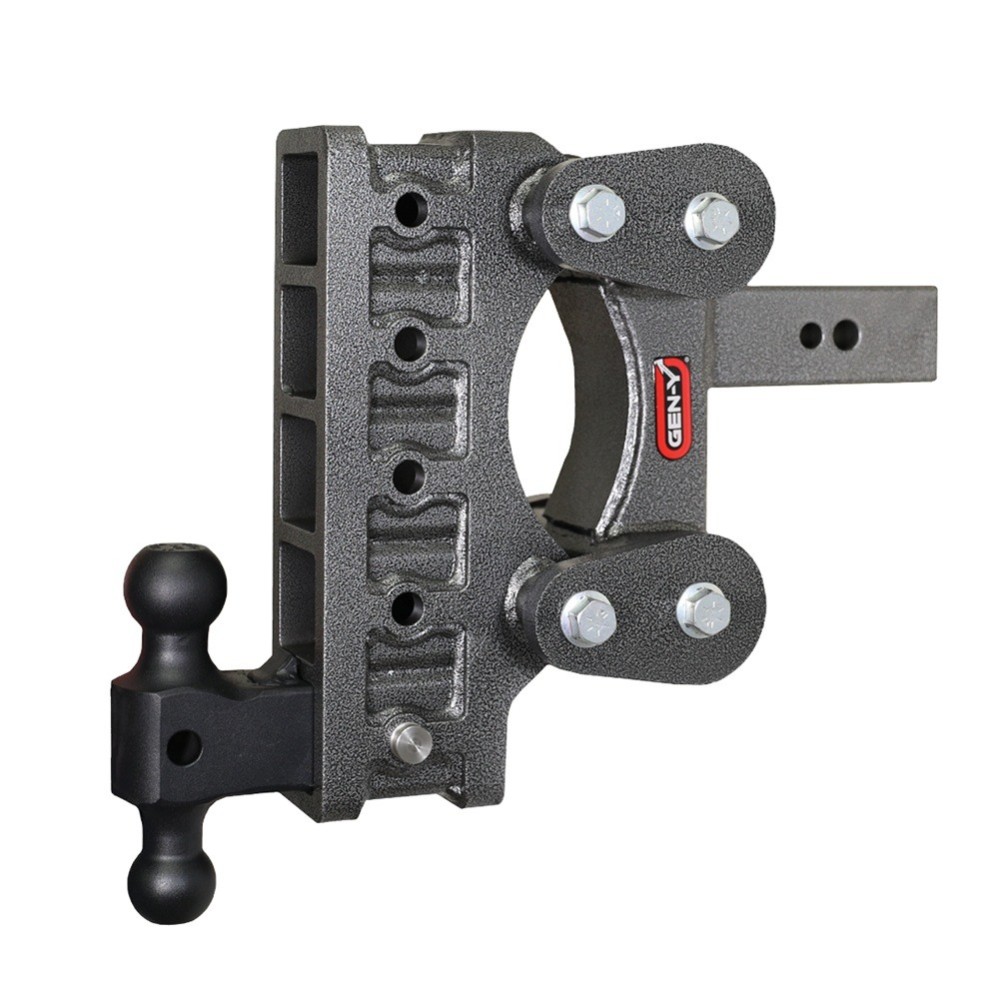 GEN-Y BOSS 32K Torsion-Flex 9″ Drop Dual-Ball Trailer Hitch GEN-Y BOSS 32K Torsion-Flex 9 Inch Drop Adjustable Dual Ball Trailer Hitch