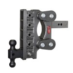 GEN-Y BOSS 32K Torsion-Flex 9″ Drop Dual-Ball Trailer Hitch GEN-Y BOSS 32K Torsion-Flex 9 Inch Drop Adjustable Dual Ball Trailer Hitch