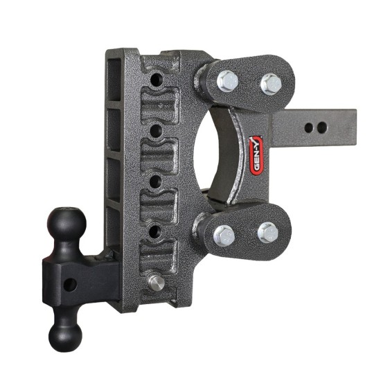 GEN-Y BOSS 32K Torsion-Flex 9″ Drop Dual-Ball Trailer Hitch GEN-Y BOSS 32K Torsion-Flex 9 Inch Drop Adjustable Dual Ball Trailer Hitch