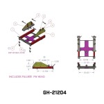Gen‑Y 25K Combo Hitch PullRite 5th Wheel Gooseneck Ball Gen‑Y Advantage 25K Combo Hitch for PullRite 5th Wheel with 2‑5/16″ Gooseneck Ball