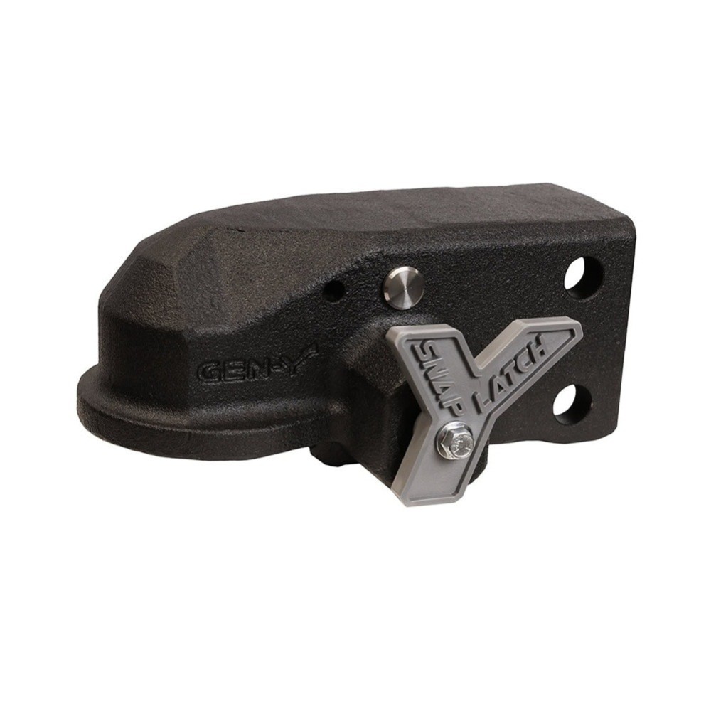 GEN-Y Hitch 21K Adjustable Coupler – SnapLatch, 2-5/16" Ball – GH24001 GEN-Y 21K SnapLatch Channel Mount Coupler – 2-5/16" Ball, Black GH24001