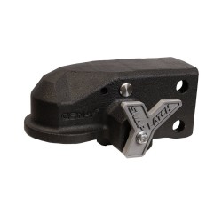 Gen-Y Hitch 21K Channel Mount Trailer Coupler 2-5/16 Inch Ball SnapLatch Black The Admiral GH24001