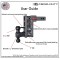 GEN-Y 10K 7.5 Inch Drop Adjustable Trailer Hitch for 2 Inch Receiver