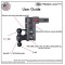 GEN-Y Mega-Duty 10K 12.5 Inch Drop Adjustable Trailer Hitch 2 Inch Receiver 1.5K TW