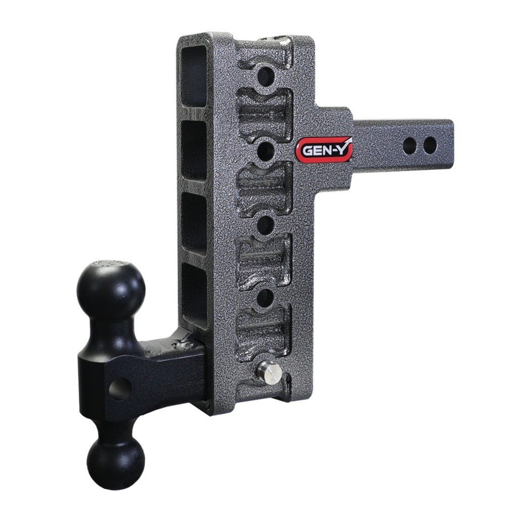 GEN-Y Mega-Duty 10K Adjustable Drop Rise Hitch Dual-Ball GEN-Y Mega-Duty 10K adjustable drop/rise hitch dual-ball heavy duty steel