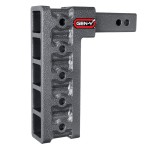 GEN-Y Mega-Duty 16K 10 Inch Drop Adjustable Hitch for 2 Inch Receiver Heavy Duty