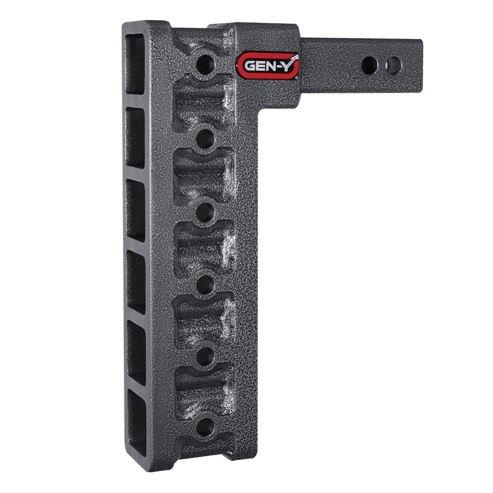 GEN-Y Mega-Duty 16K Adjustable Drop Hitch 12.5 Inch Drop 2 Inch Receiver Heavy Duty