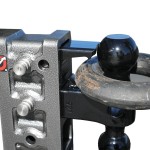 GEN-Y Mega-Duty 16K 17.5 Inch Drop Adjustable Trailer Hitch Heavy Duty Truck Hitch GEN-Y Mega-Duty 16K 17.5 Inch Drop Adjustable Hitch with Stabilizer Kit 2 Inch Receiver