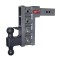 GEN-Y Mega-Duty 21K 9-Inch Drop/Rise Adjustable Trailer Hitch with Dual-Ball & Pintle Lock