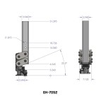 GEN-Y Spartan 25K Torsion-Flex Gooseneck Coupler 2-5/16" Ball 4.5K TW GEN-Y 25K Gooseneck Trailer Coupler with 2-5/16" Ball and Spartan Torsion-Flex
