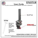 GEN-Y Spartan 25K Torsion-Flex Gooseneck Coupler 2-5/16" Ball 4.5K TW GEN-Y 25K Gooseneck Trailer Coupler with 2-5/16" Ball and Spartan Torsion-Flex