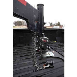GEN-Y 40K Gooseneck Coupler – 3" Ball, 5" Offset, SnapLatch, Spartan Torsion-Flex GEN-Y 40K Spartan Square Gooseneck Trailer Coupler with Torsion-Flex and SnapLatch