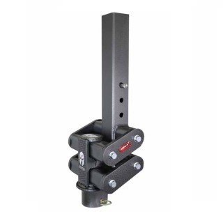 GEN-Y 40K Gooseneck Coupler – 3" Ball, 5" Offset, SnapLatch, Spartan Torsion-Flex GEN-Y 40K Spartan Square Gooseneck Trailer Coupler with Torsion-Flex and SnapLatch