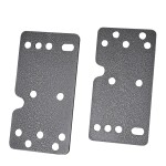 GEN-Y Fifth Wheel Shim Plates Pair – 1/4 Inch Steel Shims for 12.5 Inch Wing Hitch