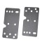 GEN-Y 1/4" Shim Plates – Fifth Wheel Hitch Accessory for 12.5" Wing Openings GEN-Y Fifth Wheel Shim Plates Pair – 1/4 Inch Steel Shims for 12.5 Inch Wing Hitch