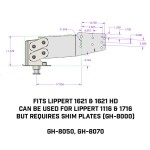 GEN-Y Executive 30K Pin Box Replacement for Lippert 1621/1621HD – 4.5K Pin Weight GEN-Y 30K Fifth Wheel Pin Box for Lippert 1621/1621HD with Torsion-Flex