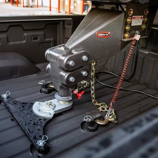 GEN-Y Executive 30K Pin Box for Lippert Rhino – Gooseneck Adapter with Torsion-Flex GEN-Y 30K 5th Wheel to Gooseneck Pin Box for Lippert Rhino – Torsion-Flex SnapLatch