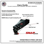 GEN-Y 30K Gooseneck to Fifth Wheel Pin Box for Lippert Rhino with SnapLatch and Torsion-Flex