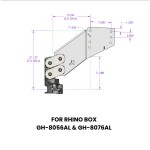 GEN-Y Executive 30K Pin Box for Lippert Rhino – Gooseneck Adapter with Torsion-Flex GEN-Y 30K 5th Wheel to Gooseneck Pin Box for Lippert Rhino – Torsion-Flex SnapLatch