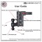 GEN-Y Mega-Duty 21K Adjustable Drop Hitch Dual-Ball Pintle Lock GEN-Y Mega-Duty 21K adjustable drop hitch with dual-ball mount and pintle lock