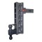 GEN-Y Mega-Duty 21K Adjustable Drop Hitch Dual-Ball Pintle Lock GEN-Y Mega-Duty 21K adjustable drop hitch with dual-ball mount and pintle lock