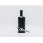 TurnNBurn side-wind drill-powered landing gear adapter kit with quick-release locking pin for semi-trailer landing gear