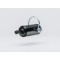 TurnNBurn side-wind drill-powered landing gear adapter kit with quick-release locking pin for semi-trailer landing gear