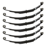 Lippert triple double-eye leaf springs 6-pack Dexter Al-Ko RV trailer