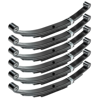 Lippert 6-Pack 26" Double-Eye Leaf Springs, 2,600 lbs each, Dexter 072-026-00