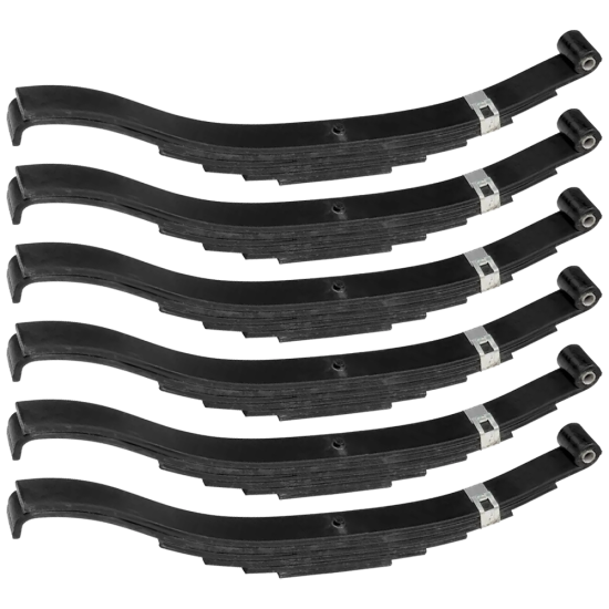 Lippert 26.5 inch trailer slipper spring triple axle 3500 lb 6-leaf Dexter compatible