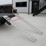 GEN-Y Hitch 78" Lightweight Aluminum Loading Ramps – 600 LB Capacity Each Ramp GEN-Y Hitch 78 Inch Aluminum Loading Ramps – 600 LB Capacity Each, 12" x 78", Silver