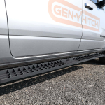 GEN-Y Running Boards – Heavy-Duty Truck Steps for Ford F-Series Crew Cab GEN-Y Running Boards for Ford F-150 F-250 F-350 Crew Cab – Black Steel Step Kit