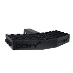 GEN-Y Phantom Serrated Hitch Step 2″ Shank 400 lb Capacity GEN-Y Phantom serrated hitch step 2 inch shank 12 inch wide 400 lb capacity black steel