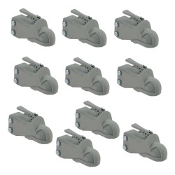Bulldog 10x 8K Cast Head Trailer Coupler for 2" Ball Adjustable Channel Bulldog 10x 8K Cast Head Trailer Coupler for 2" Ball Adjustable Channel