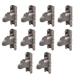 Bulldog 10x 14K Cast Head Trailer Coupler for 2-5/16" Ball 5-Position Adjustable Channel Bulldog 10x 14K Cast Head Trailer Coupler for 2-5/16" Ball 5-Position Adjustable Channel