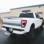 GEN-Y Hulk 16K Tow Hook and Hitch Step – 2" Receiver – White – GH-0070-W GEN-Y Hulk Tow Hook Hitch Step 16K Capacity with GH099 Pin and GH011 Clip – White
