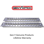 GEN-Y 10 Ft Aluminum Ramps – 5,000 lb Capacity Each, Set of 2 GEN-Y 10 Ft Heavy Duty Aluminum Loading Ramp Set – 15" x 120", 10,000 lb Capacity