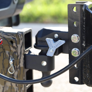 Gen-Y 21K SnapLatch A-Frame Coupler Black GH-24003 Gen-Y Hitch 21K SnapLatch A-Frame Trailer Coupler with 2-5/16″ Ball in Black