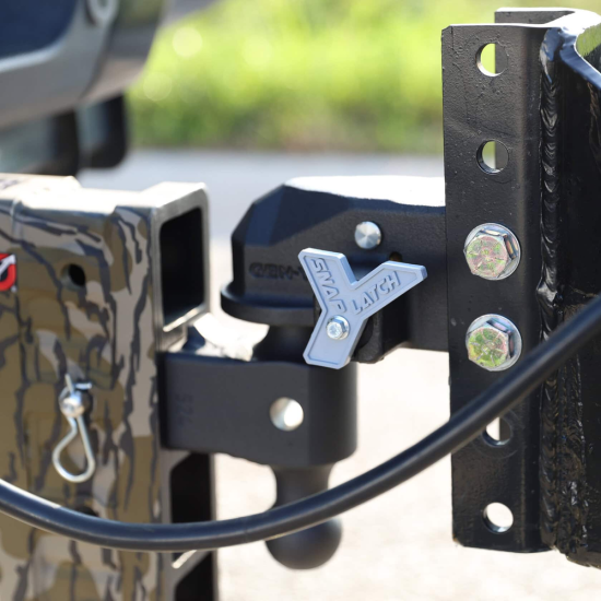 Gen-Y Hitch 21K SnapLatch A-Frame Trailer Coupler with 2-5/16″ Ball in Black