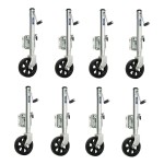 Fulton Marine Utility Trailer Jack 8 Pack 1,500 LB Sidewind 10 Inch Lift