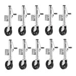 Fulton Marine Trailer Jack Bundle – 10x 1,500 lb Sidewind Jacks with 12" Lift Fulton 1.5K Marine Trailer Jack with 8" Spoked Wheel and 12" Lift – 10 Pac