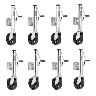 Fulton Marine Trailer Jack 1,500 lbs with 8" Wheel and 12" Lift – Set of 8 Fulton 1.5K Marine Trailer Jack with 8-Inch Wheel and 12-Inch Lift – 8 Pack