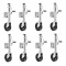 Fulton Marine Trailer Jack 1,500 lbs with 8" Wheel and 12" Lift – Set of 8 Fulton 1.5K Marine Trailer Jack with 8-Inch Wheel and 12-Inch Lift – 8 Pack