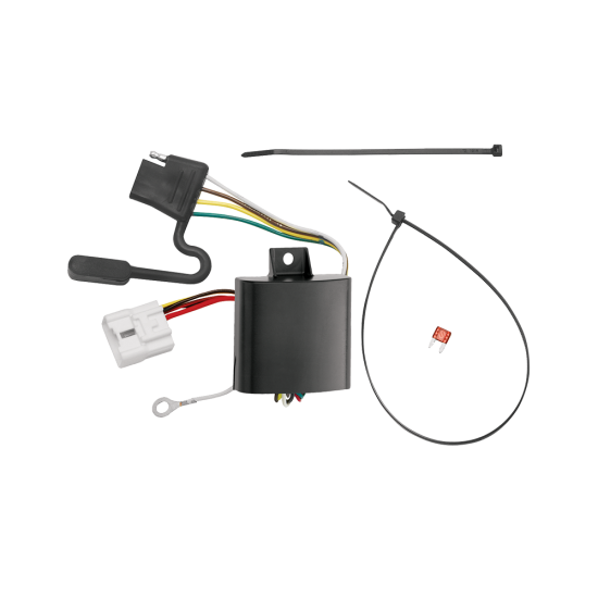 For 2004-2007 Toyota Highlander 7-Way RV Wiring kit by: Tekonsha For 2004-2007 Toyota Highlander 7-Way RV Wiring + Tekonsha Prodigy P2 Brake Control By Tekonsha