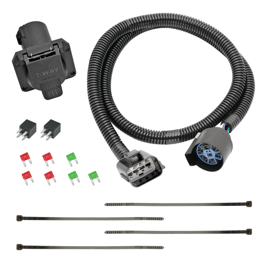For 2013-2017 Chevy Traverse 7-Way RV Wiring kit by: Tekonsha For 2013-2017 Chevrolet Traverse 7-Way RV Wiring By Tekonsha