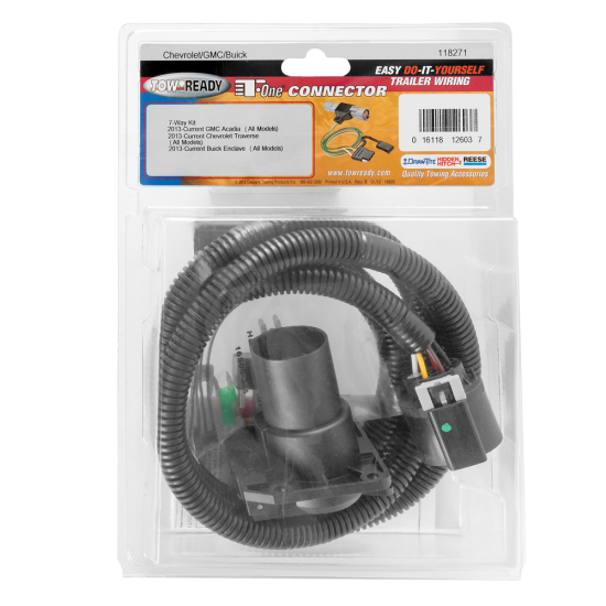 For 2013-2017 Chevy Traverse 7-Way RV Wiring kit by: Tekonsha For 2013-2017 Chevrolet Traverse 7-Way RV Wiring By Tekonsha