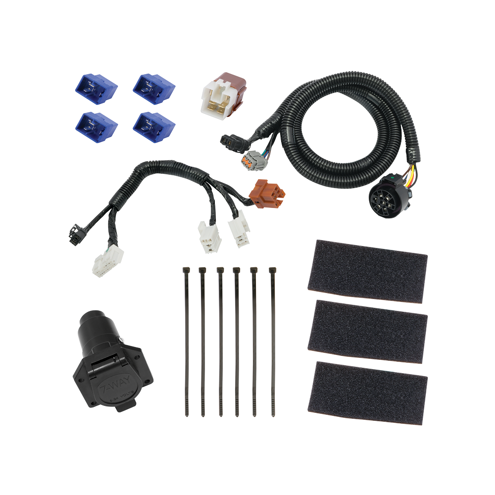 For 2013-2020 Nissan Pathfinder 7-Way RV Wiring kit by: Tekonsha For 2013-2020 Nissan Pathfinder 7-Way RV Wiring + Pro Series Pilot Brake Control + Plug & Play BC Adapter By Tekonsha