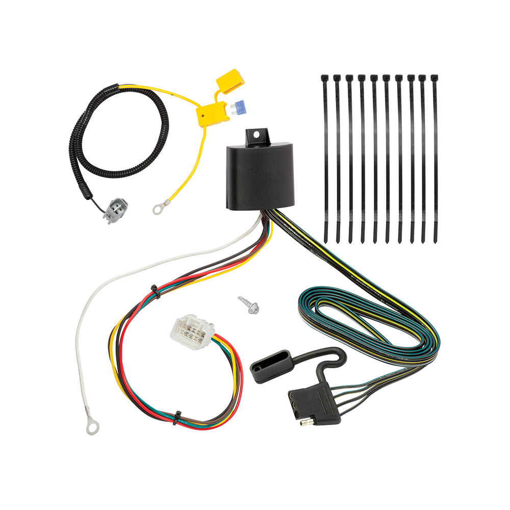 For 2016-2021 Mitsubishi Outlander 7-Way RV Wiring kit by: Tekonsha For 2016-2021 Mitsubishi Outlander 7-Way RV Wiring + Tekonsha Primus IQ Brake Control (Excludes: Outlander Sport or PHEV Models) By Tekonsha
